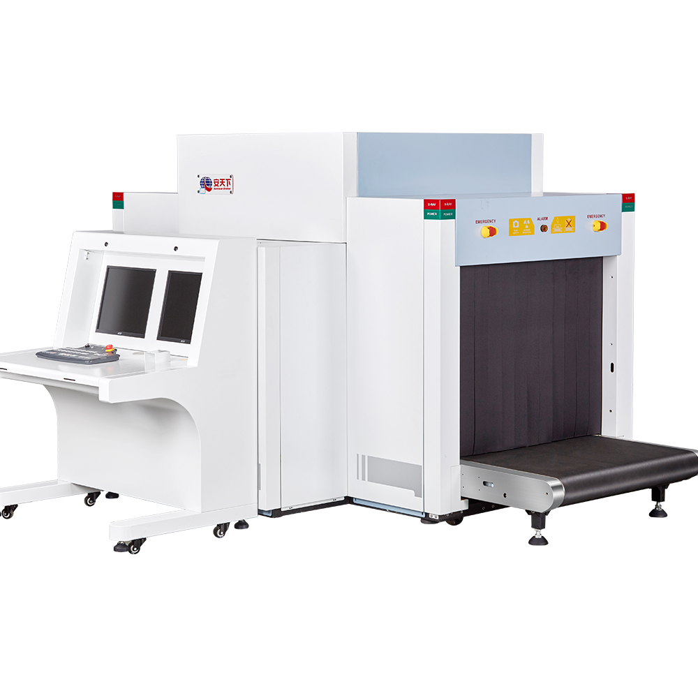 Escáner de equipaje de rayos X de doble vista para aeropuerto para inspección de seguridad