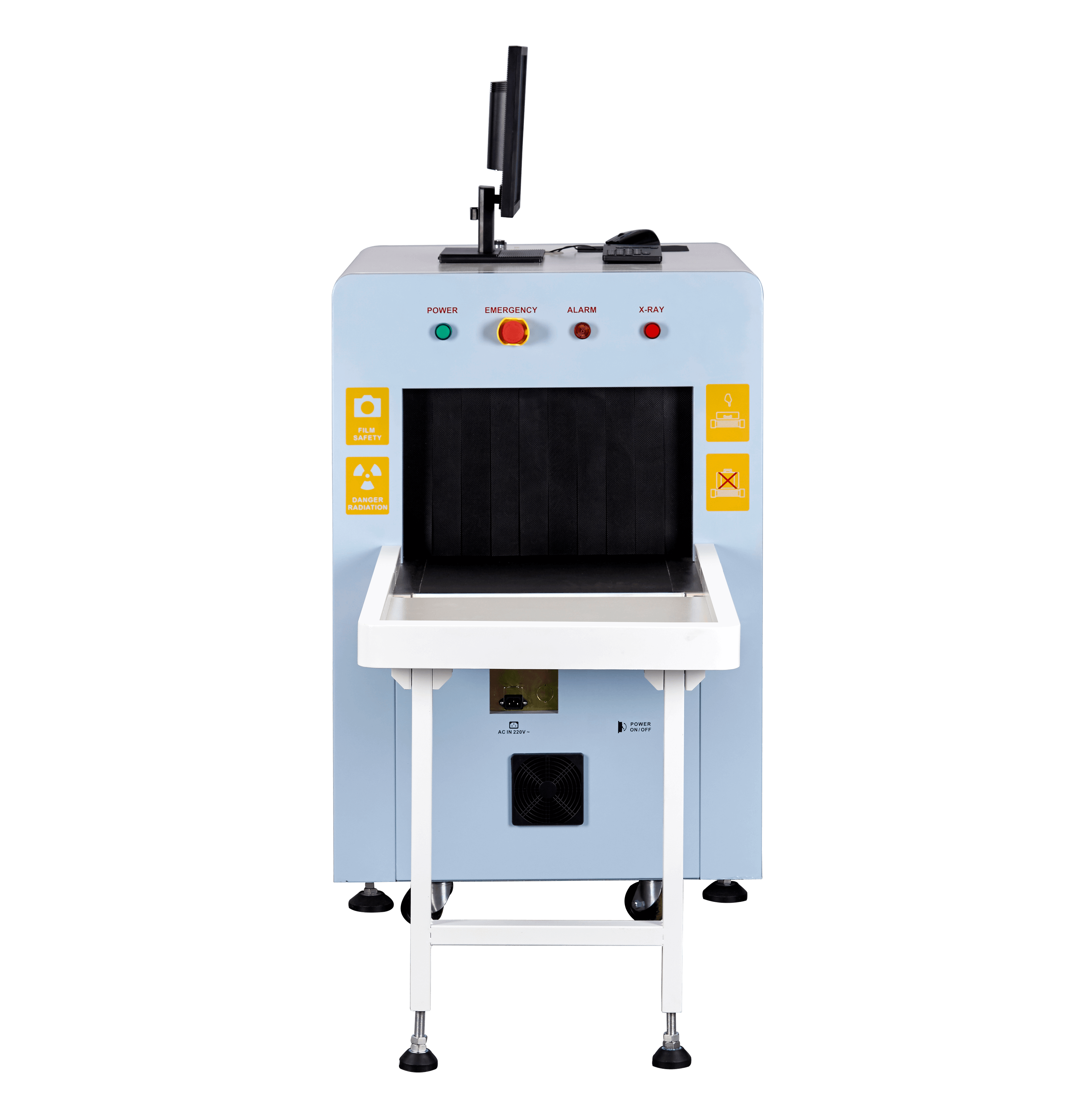 Safeway System X Ray Mail Scanner Machine para inspección de seguridad aeroportuaria